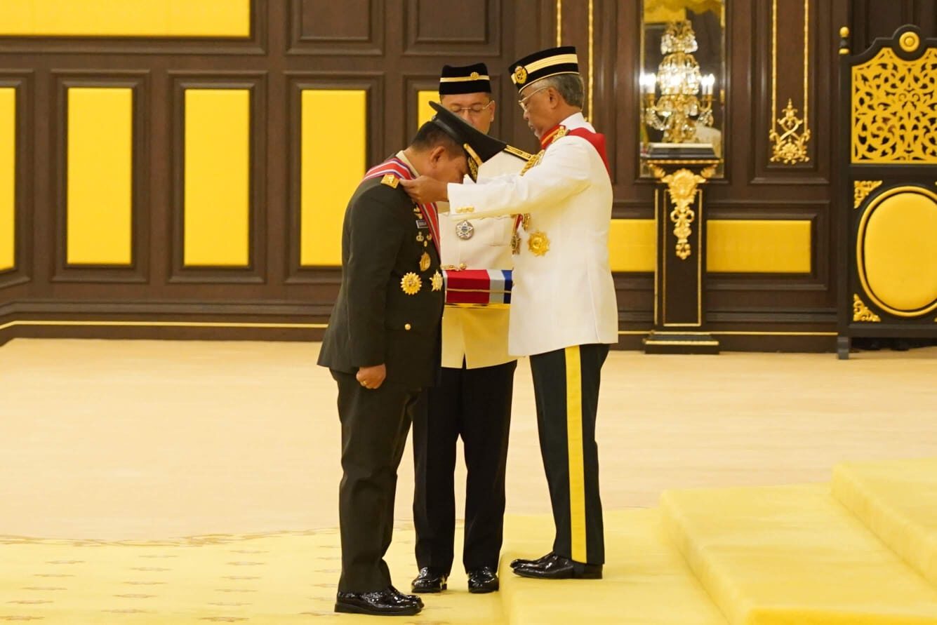 Kasad Terima Darjah Kehormatan Panglima Gagah Angkatan Tentera dari Kerajaan Malaysia